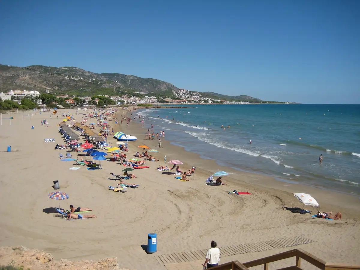Plage Romana d'Alcossebre, la plus proche de la résidence Serena Mar