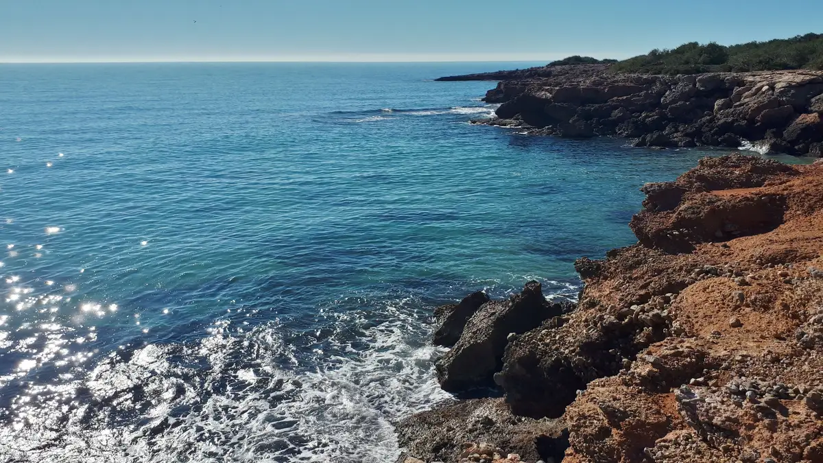 Côte de la Sierra de Irta, près des appartements Las Gardenias d'Alcossebre