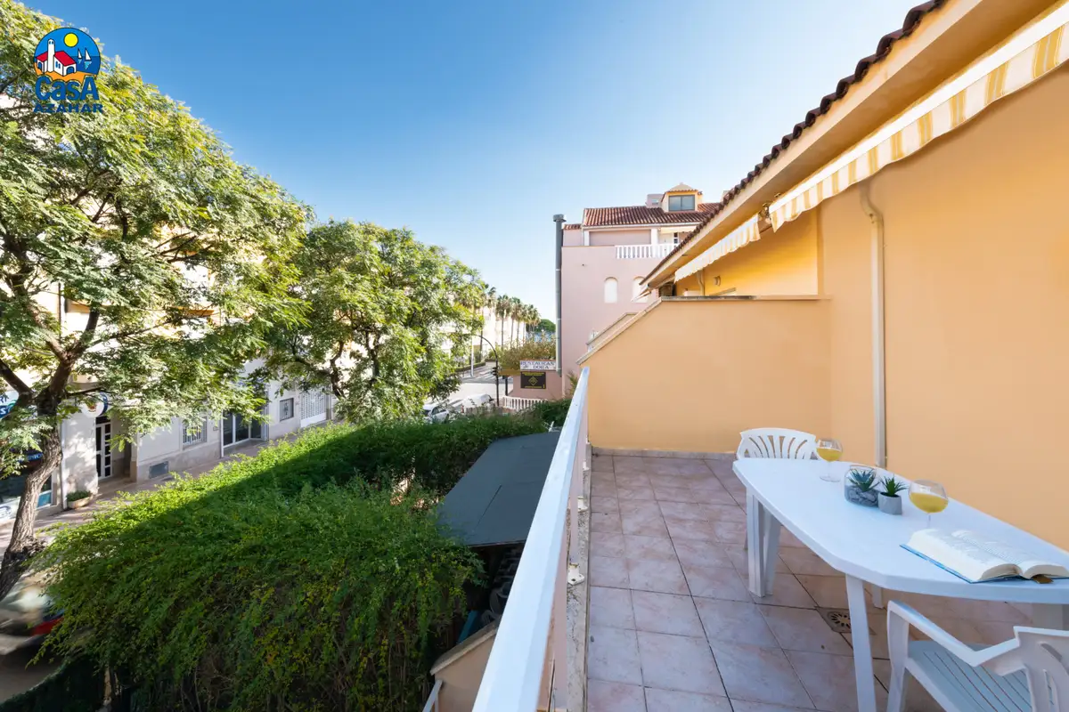Terrasse d'un appartement d'El Castell à Alcossebre