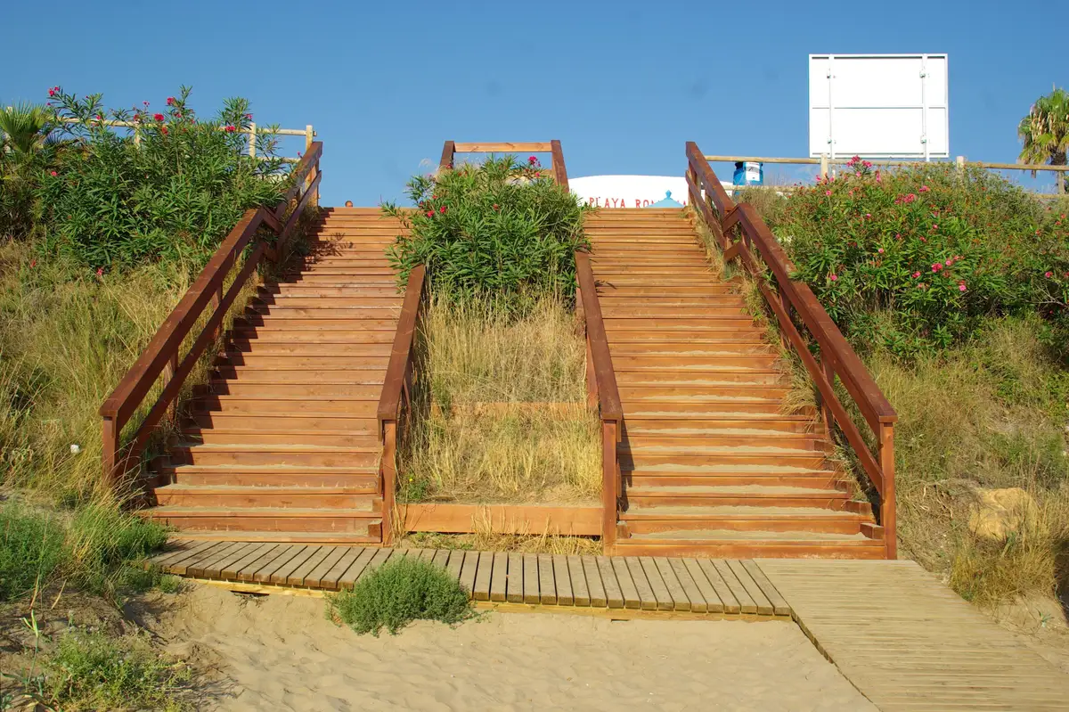 Dunes de la plage Romana dans le sud d'Alcossebre