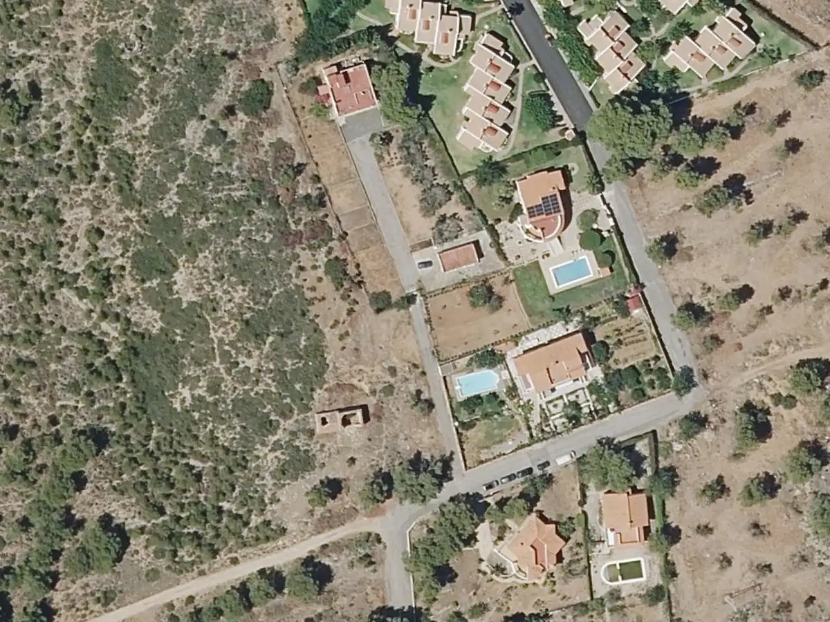 Vue aérienne du secteur de Las Haciendas de Alcalà, à Alcossebre (Alcocéber)