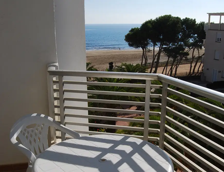 Terrasse d'un appartement standard de Las Margaritas au Camí de l'Atall, Alcossebre