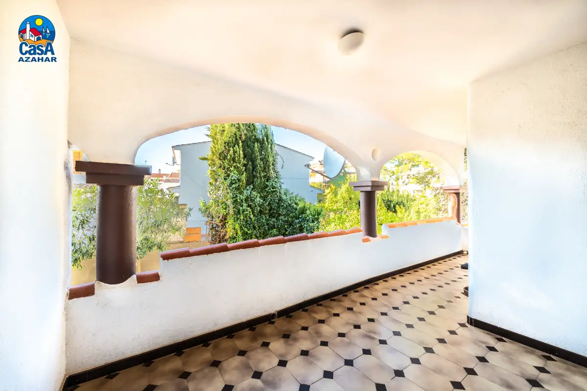 Terrasse de l'étage supérieur d'un appartement Mallorca à Alcossebre