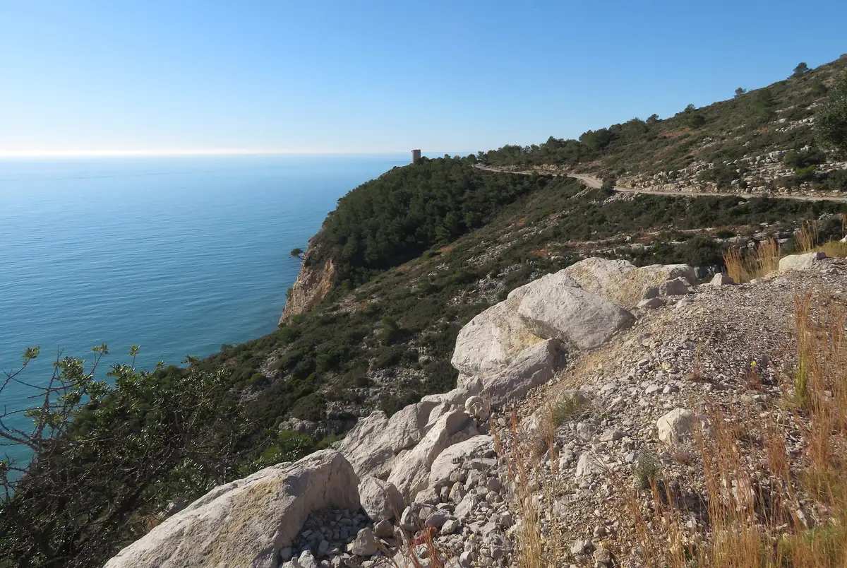 Paysage de la Serra d'Irta, le parc naturel proche de la résidence Montesol d'Alcossebre