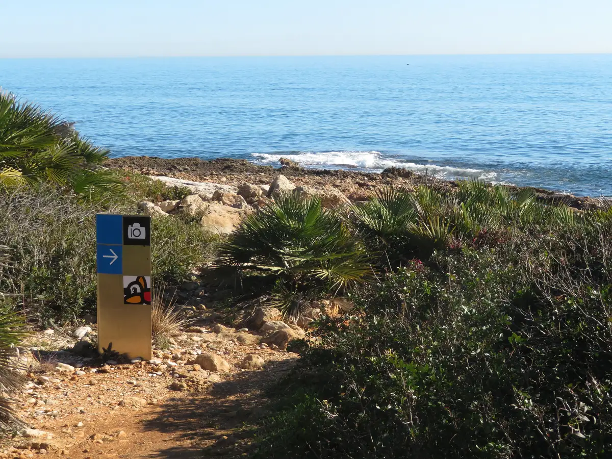 Sentier du parc naturel de la Serra d'Irta, près des appartements Prestige d'Alcossebre