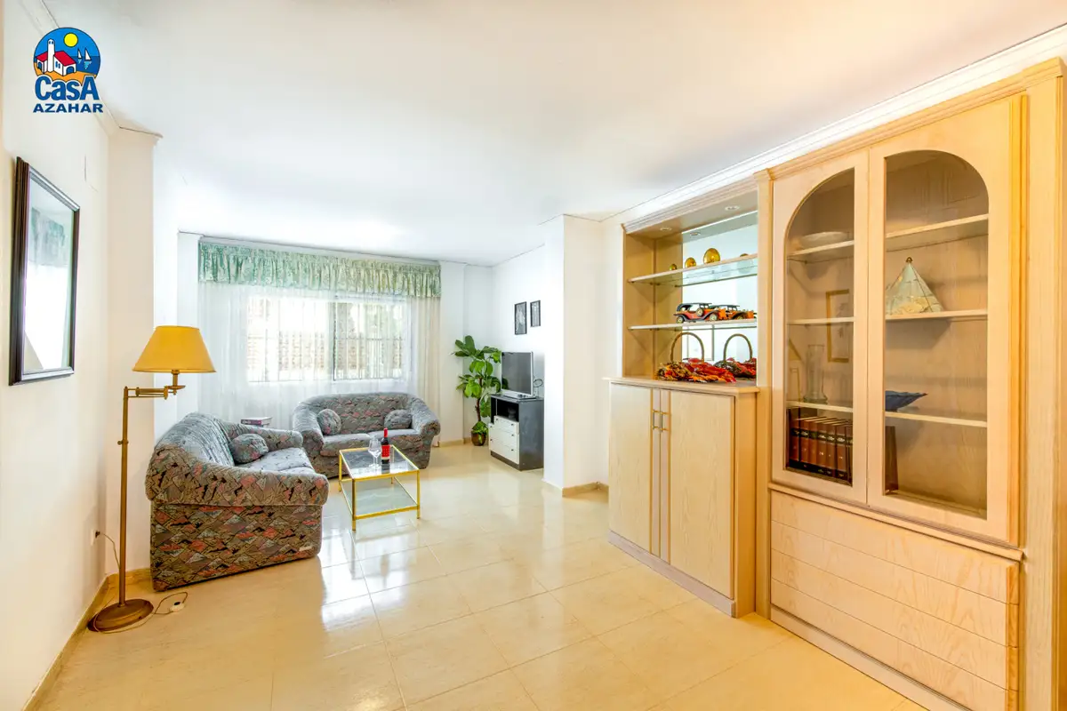 Salon d'un appartement de la résidence Sant Jaume, à Alcocéber